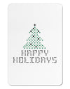 Happy Holidays Sparkles Aluminum Magnet-TooLoud-White-Davson Sales