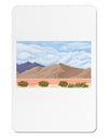 Pixel Landscape - Desert Aluminum Magnet-TooLoud-White-Davson Sales