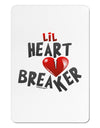 Lil Heart Breaker Aluminum Magnet-TooLoud-White-Davson Sales