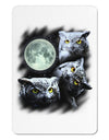 Three Owls and Moon Aluminum Magnet-TooLoud-White-Davson Sales