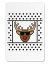 Cool Rudolph Sweater Aluminum Magnet-TooLoud-White-Davson Sales