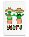 Fiesta Cactus Couple Amor Aluminum Magnet by TooLoud-TooLoud-White-Davson Sales