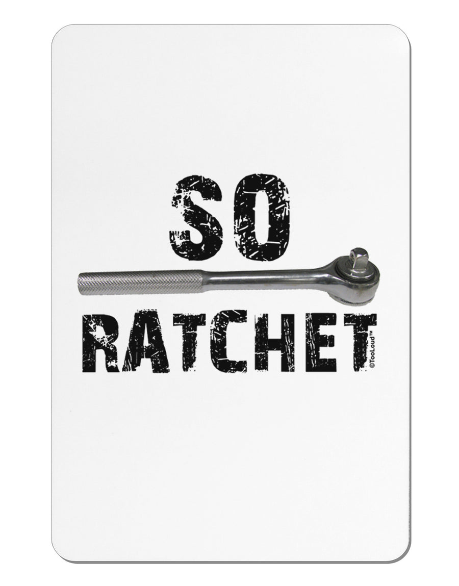 So Ratchet Aluminum Magnet-TooLoud-White-Davson Sales