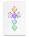 Easter Egg Cross Faux Applique Aluminum Magnet-TooLoud-White-Davson Sales