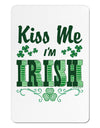 Kiss Me I'm Irish St Patricks Day Aluminum Magnet-TooLoud-White-Davson Sales