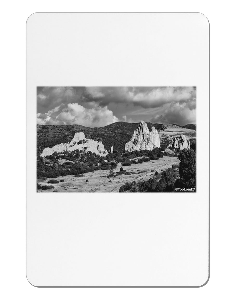 CO Mountain Forest Scene Aluminum Magnet by TooLoud-TooLoud-White-Davson Sales