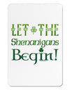 Let the Shenanigans Begin Aluminum Magnet-TooLoud-White-Davson Sales