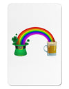 End Of The Rainbow - Beer Aluminum Magnet-TooLoud-White-Davson Sales