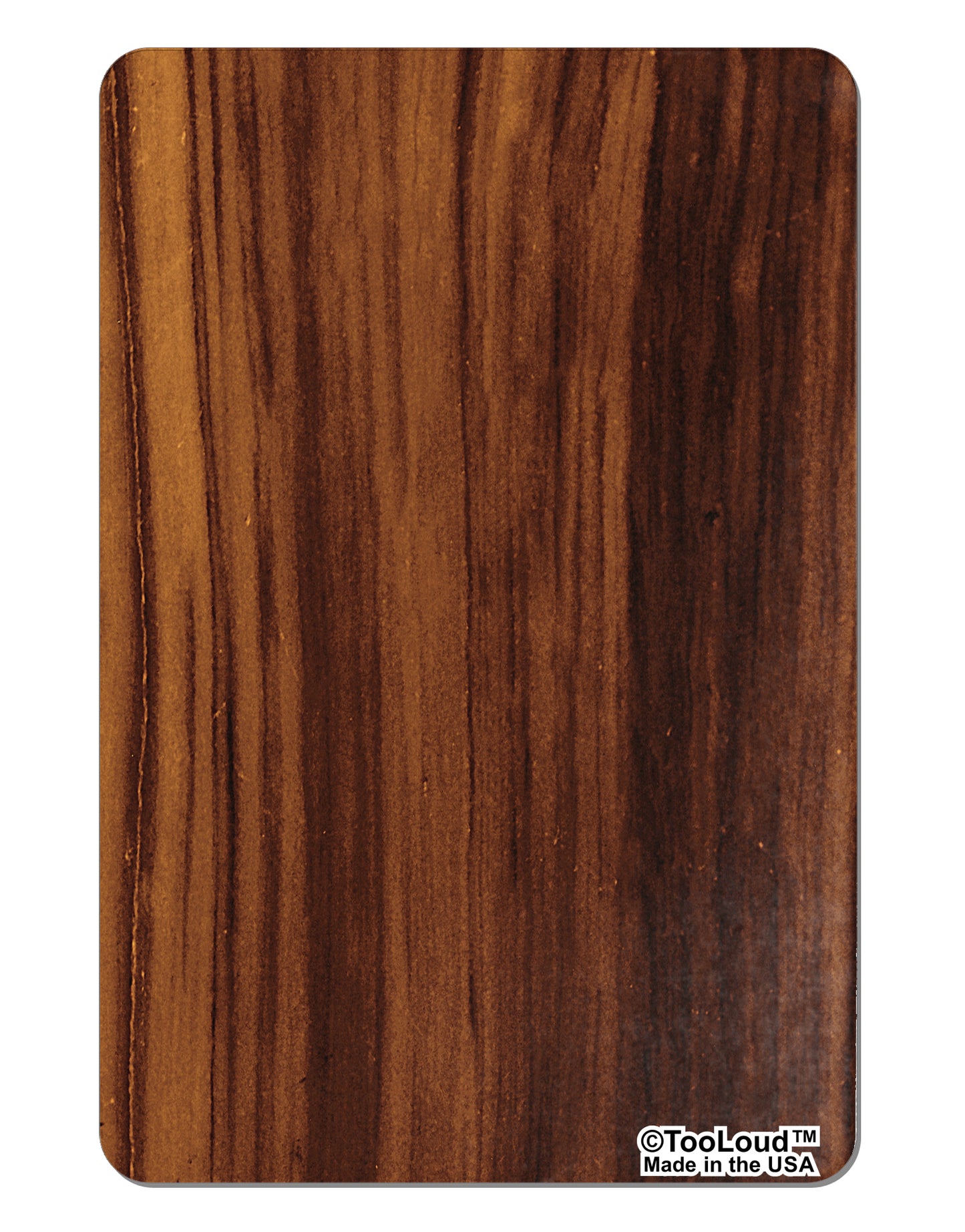 Medium Wood Look Aluminum Magnet All Over Print by TooLoud-TooLoud-White-Davson Sales