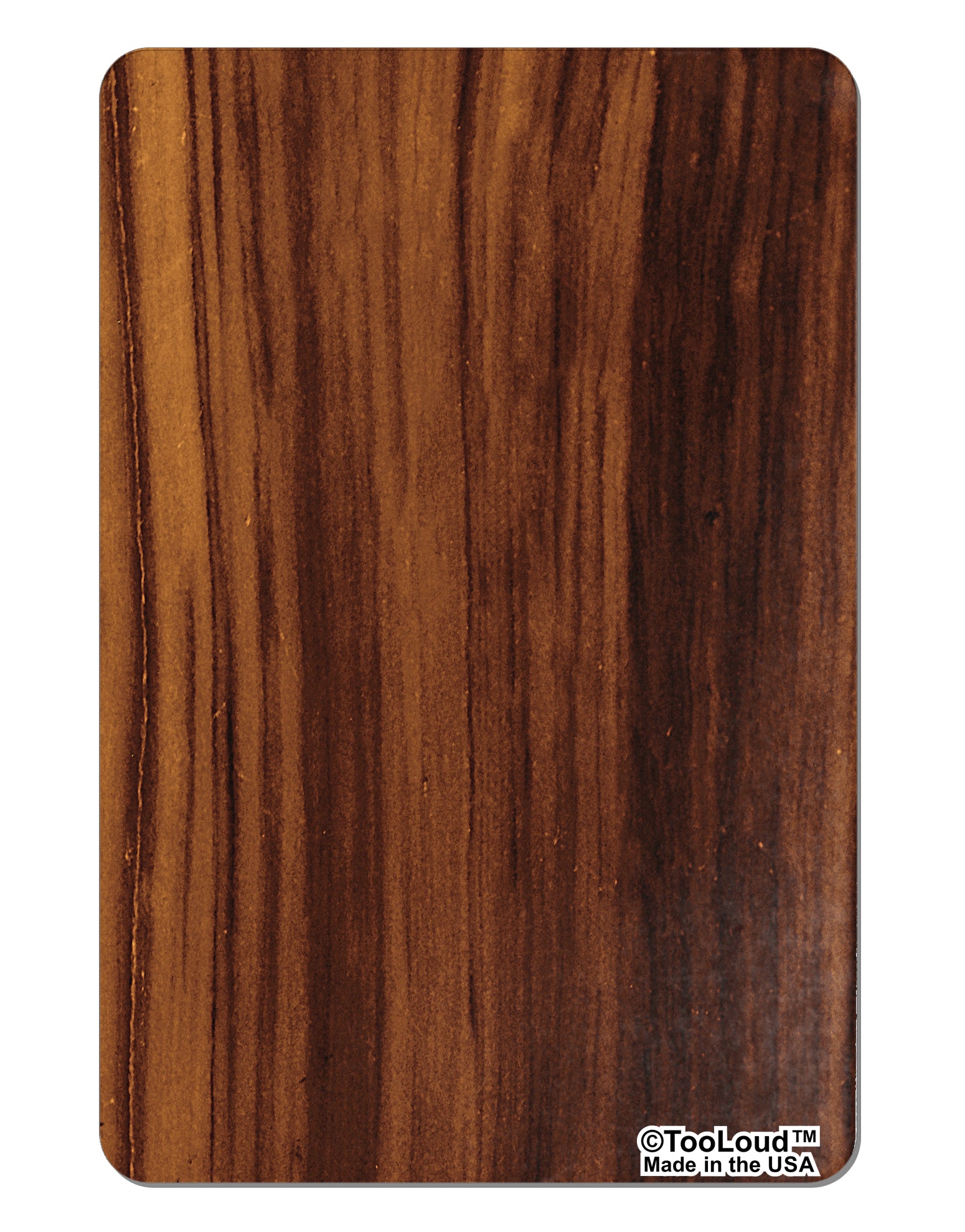 Medium Wood Look Aluminum Magnet All Over Print by TooLoud-TooLoud-White-Davson Sales