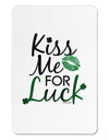 Kiss Me For Luck Aluminum Magnet-TooLoud-White-Davson Sales