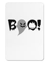 Scary Boo Text Aluminum Magnet-TooLoud-White-Davson Sales