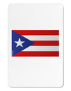 Puerto Rico Flag Aluminum Magnet-TooLoud-White-Davson Sales