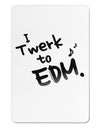 Twerk To EDM BnW Aluminum Magnet-TooLoud-White-Davson Sales