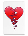 Crumbling Broken Heart Aluminum Magnet by TooLoud-TooLoud-White-Davson Sales