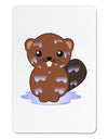 Cute Wet Beaver Aluminum Magnet-TooLoud-White-Davson Sales