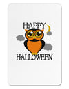 Owl Orange Text Aluminum Magnet-TooLoud-White-Davson Sales