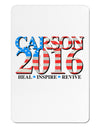 Carson Flag Slogan Aluminum Magnet-TooLoud-White-Davson Sales