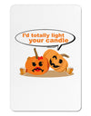 Light your candle Aluminum Magnet-TooLoud-White-Davson Sales