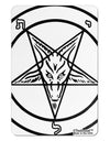 Official Sigil of Baphomet Aluminum Magnet All Over Print-TooLoud-White-Davson Sales