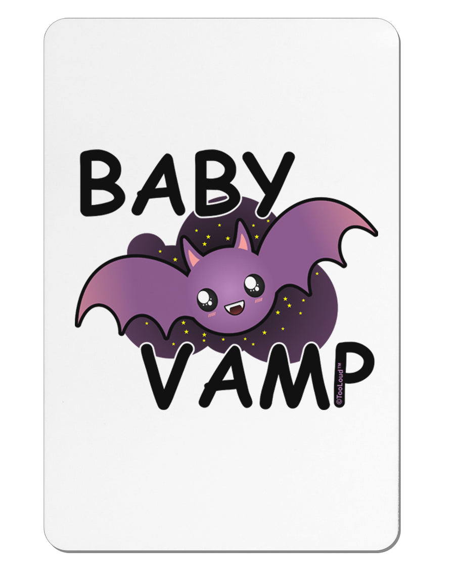 Baby Vamp Aluminum Magnet by TooLoud-TooLoud-White-Davson Sales