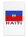 Haiti Flag Aluminum Magnet by TooLoud-TooLoud-White-Davson Sales