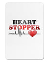 Heart Stopper Aluminum Magnet-TooLoud-White-Davson Sales