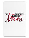 Love Of My Life - Mom Aluminum Magnet-TooLoud-White-Davson Sales