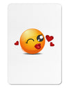 Kissy Face Emoji Girl Aluminum Magnet-TooLoud-White-Davson Sales