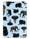 Mixed Elephants AOP Aluminum Magnet All Over Print-TooLoud-White-Davson Sales