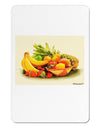 Watercolor Fruit Bowl 2 Aluminum Magnet-TooLoud-White-Davson Sales