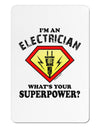 Electrician - Superpower Aluminum Magnet-TooLoud-White-Davson Sales