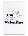 I'm HER Valentine Aluminum Magnet-TooLoud-White-Davson Sales