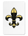 Golden Fleur de Lis Aluminum Magnet-TooLoud-White-Davson Sales