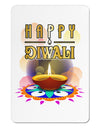 Happy Diwali - Rangoli and Diya Aluminum Magnet by TooLoud-TooLoud-White-Davson Sales