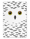 Snowy Owl Cute Animal Face Aluminum Magnet All Over Print by TooLoud-TooLoud-White-Davson Sales