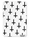 Inverted Crosses Aluminum Magnet All Over Print-TooLoud-White-Davson Sales