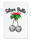 Silver Bells Aluminum Magnet by TooLoud-TooLoud-White-Davson Sales