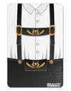 Lederhosen Costume Black Collapsible Neoprene Bottle Insulator All Over Print by TooLoud-TooLoud-White-Davson Sales