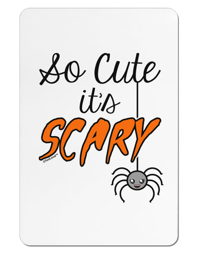 So Cute It's Scary Collapsible Neoprene Tall Can Insulator by TooLoud-Can & Bottle Sleeves-TooLoud-White-Davson Sales