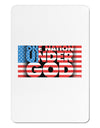 One Nation Under God Aluminum Magnet-TooLoud-White-Davson Sales