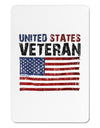 US Veteran Distressed Aluminum Magnet-TooLoud-White-Davson Sales