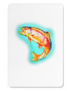 Rainbow Trout WaterColor Aluminum Magnet-TooLoud-White-Davson Sales