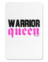 TooLoud Warrior Queen Pink Script Aluminum Magnet-TooLoud-White-Davson Sales