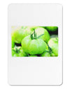Watercolor Green Tomatoes Aluminum Magnet-TooLoud-White-Davson Sales