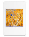 Blue Bird in Yellow Aluminum Magnet-TooLoud-White-Davson Sales