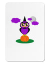 Owl Purple Aluminum Magnet-TooLoud-White-Davson Sales