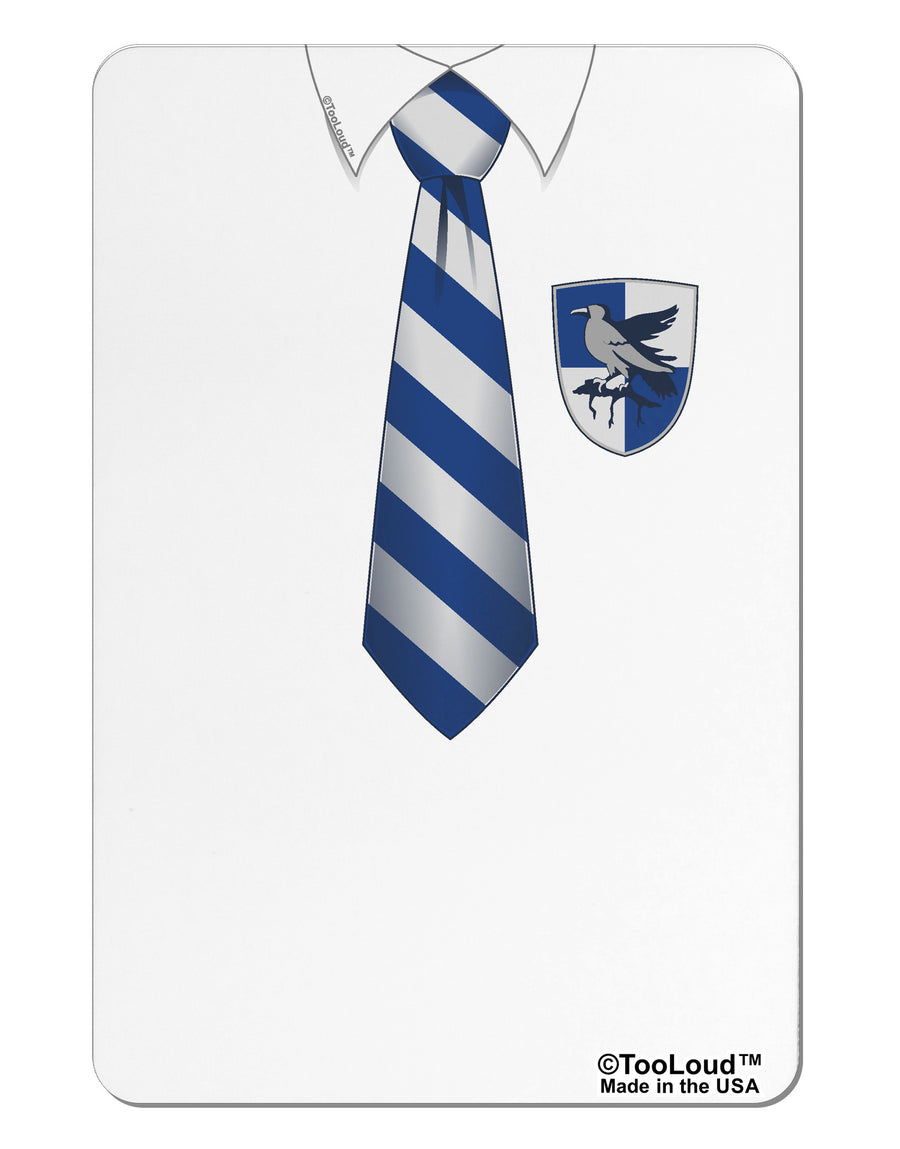 Wizard Uniform Blue and Silver AOP Aluminum Magnet All Over Print-TooLoud-White-Davson Sales