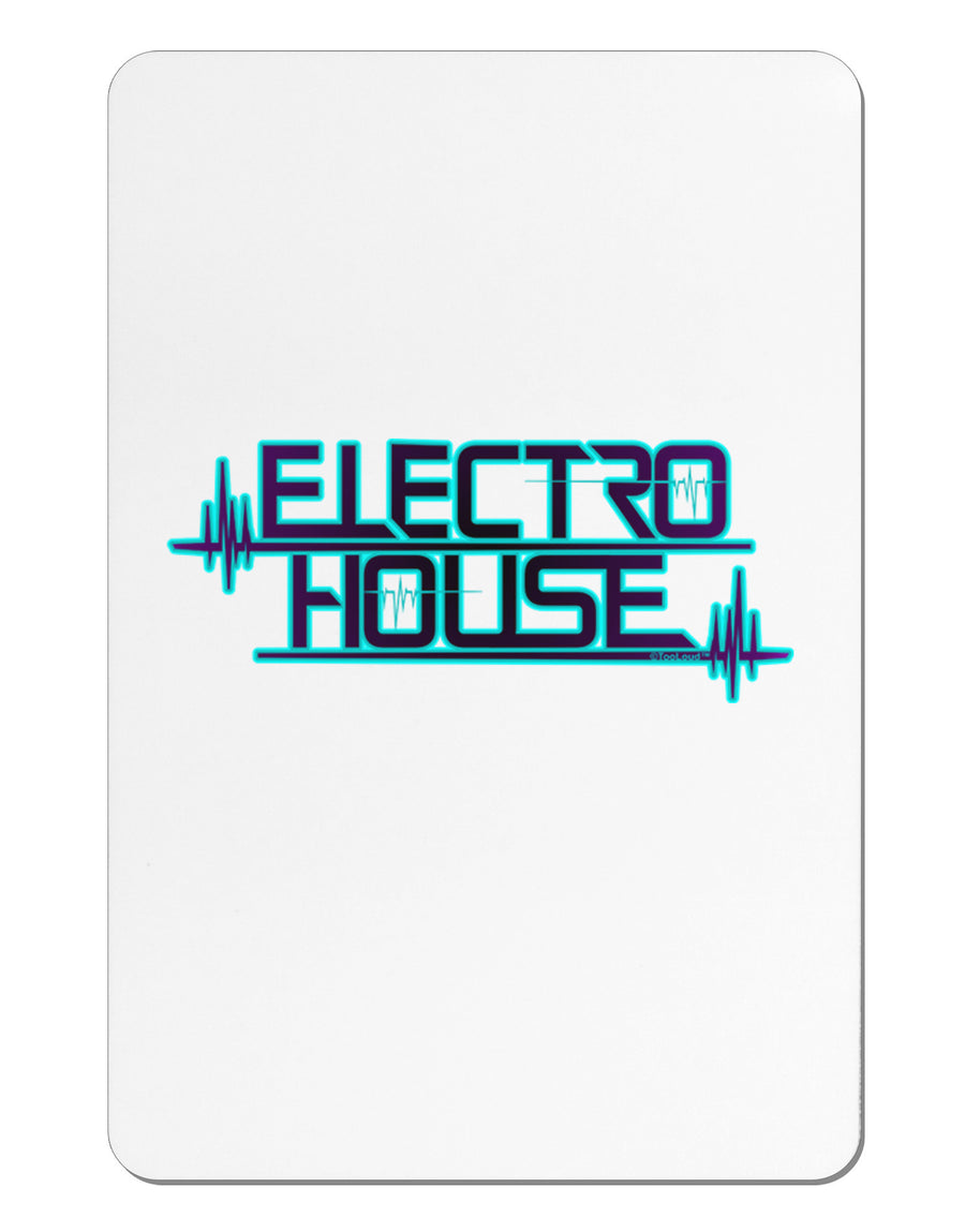 Electro House Bolt Aluminum Magnet-TooLoud-White-Davson Sales