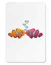 Kissy Clownfish Aluminum Magnet-TooLoud-White-Davson Sales